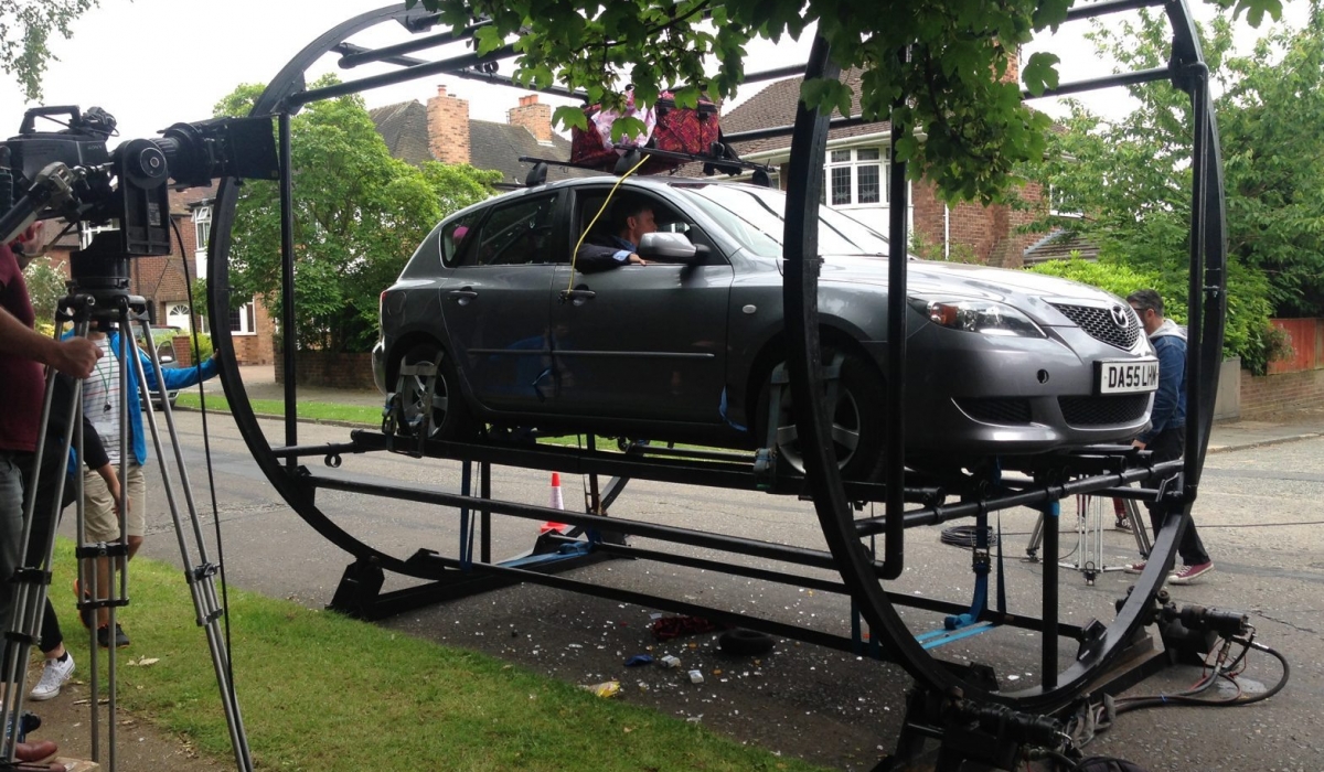 Rotating Car Rig Car Rotating Rigs - Bickers Action