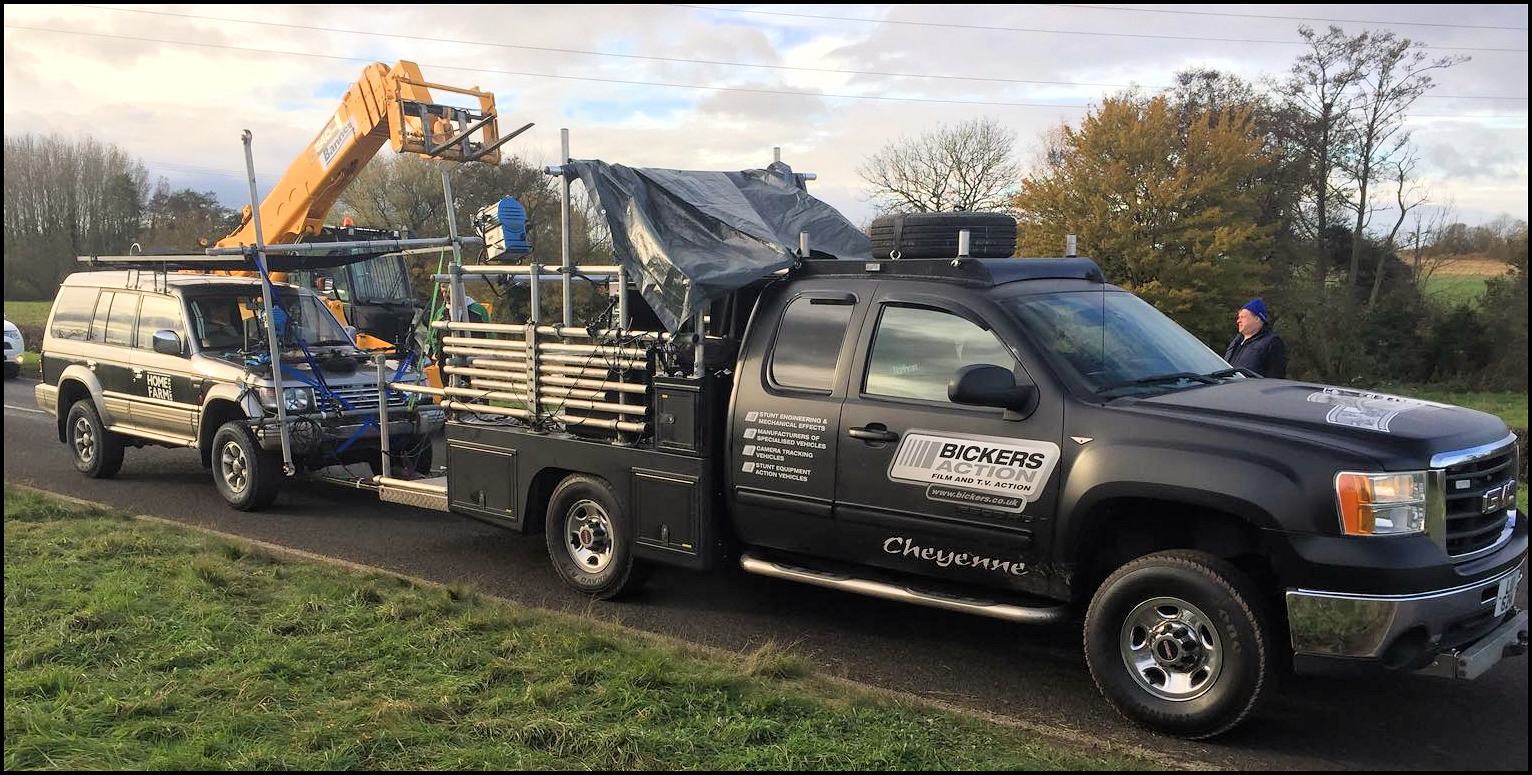 "A" Frame Car Towing Frame Bickers Action