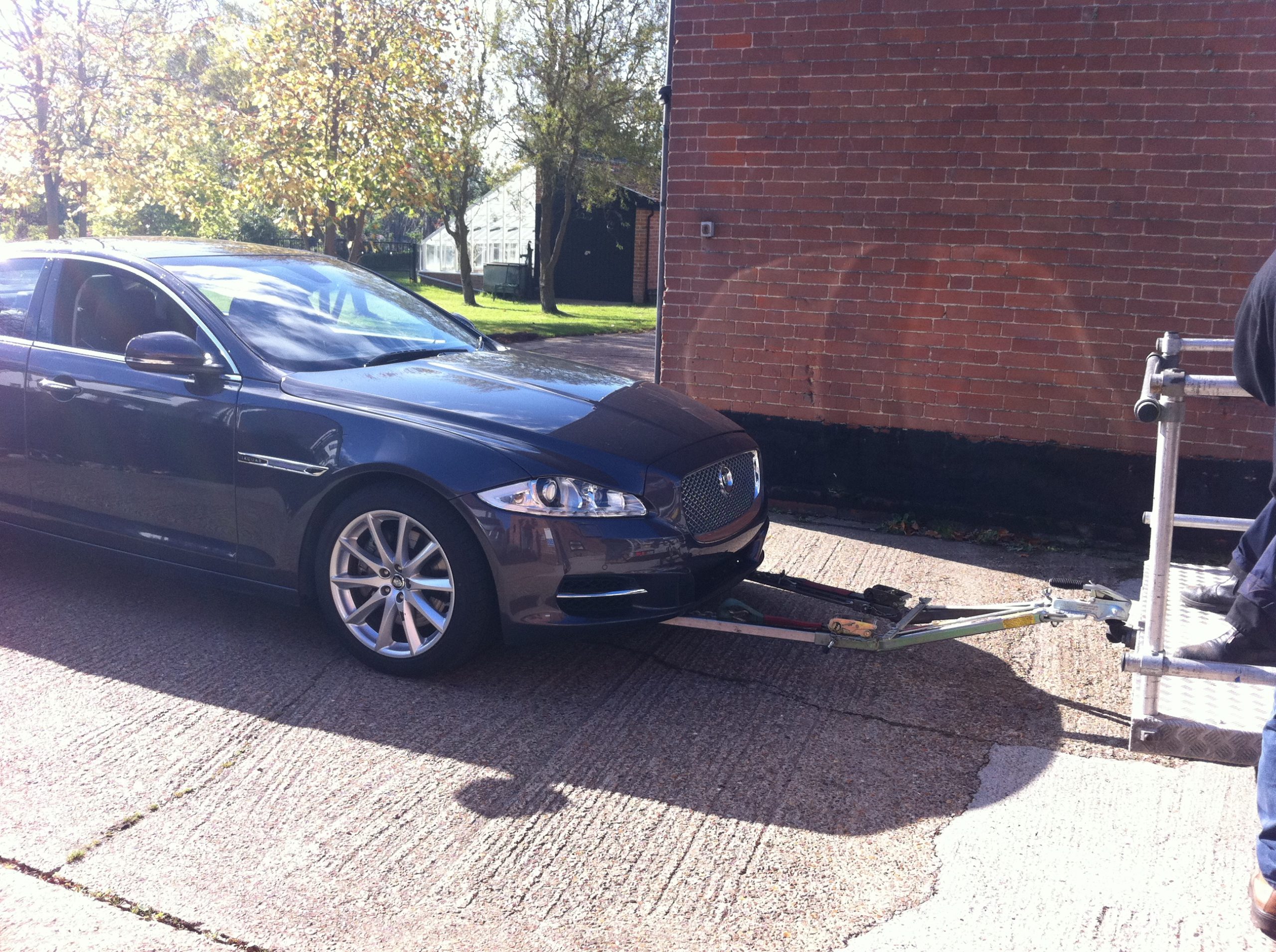 "A" Frame Car Towing Frame Bickers Action