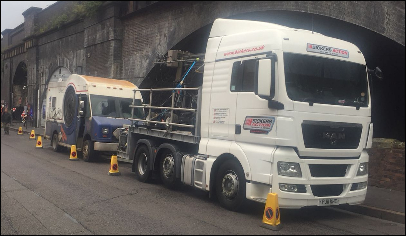 "A" Frame Car Towing Frame Bickers Action